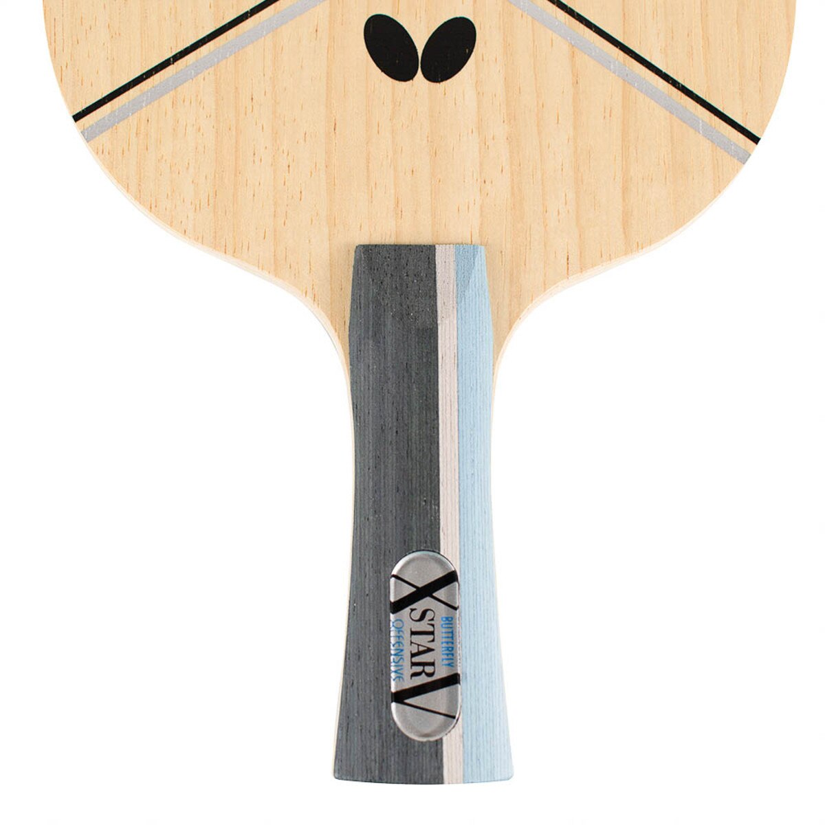 Xstar V Blade: Close-up of Flared Handle